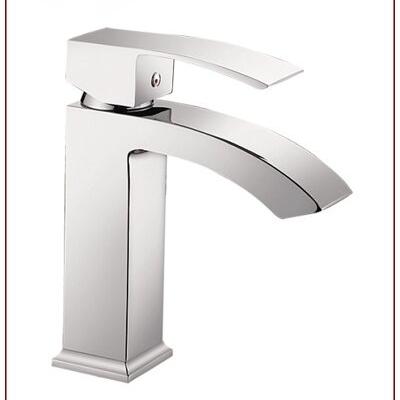  Deck Mounted Basin Sink Faucet Hot & Cold Mixer Bathroom Tap Single Handle - 副本